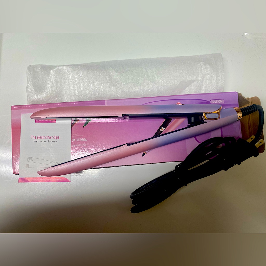Electric Hair Straightener Professional Styling Device